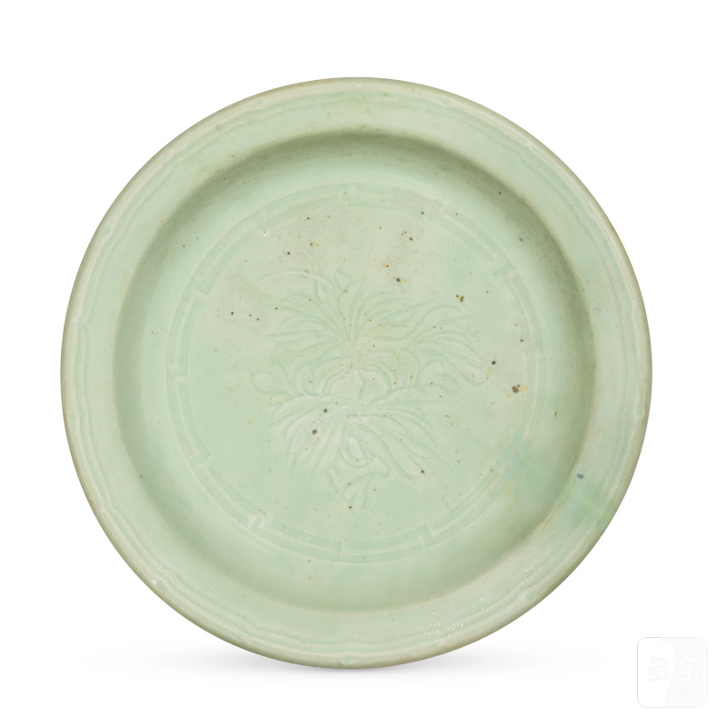 明 龍泉青釉盤 | A LONGQUAN CELADON CHARGER - 图3